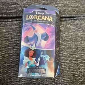 Disney Lorcana Rise of the Floodborn Trading Card Game Starter Deck